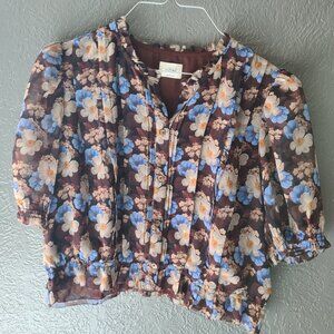 Wilfred Floral Button Up